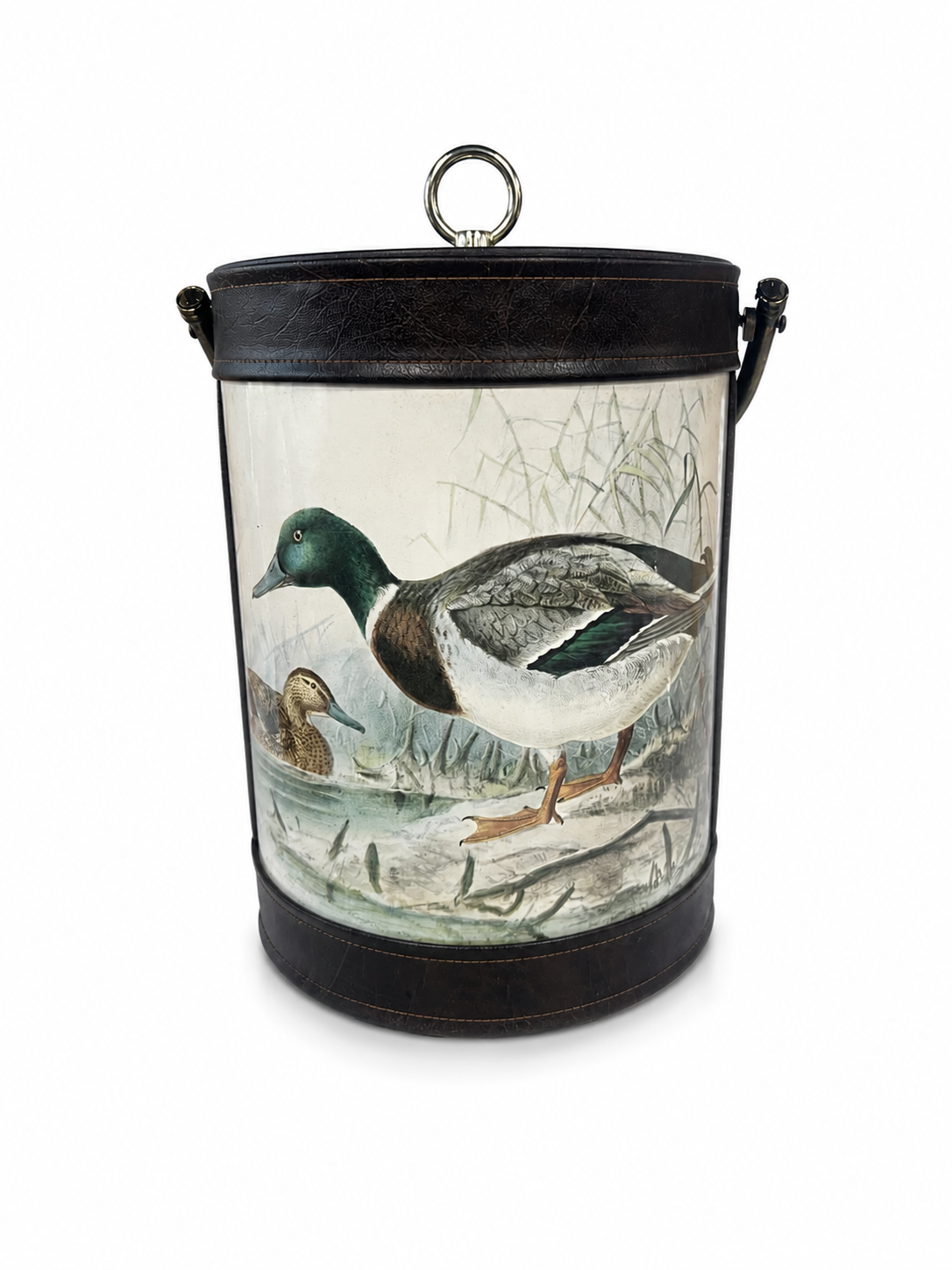 Vintage Duck Ice Bucket with Handle 2