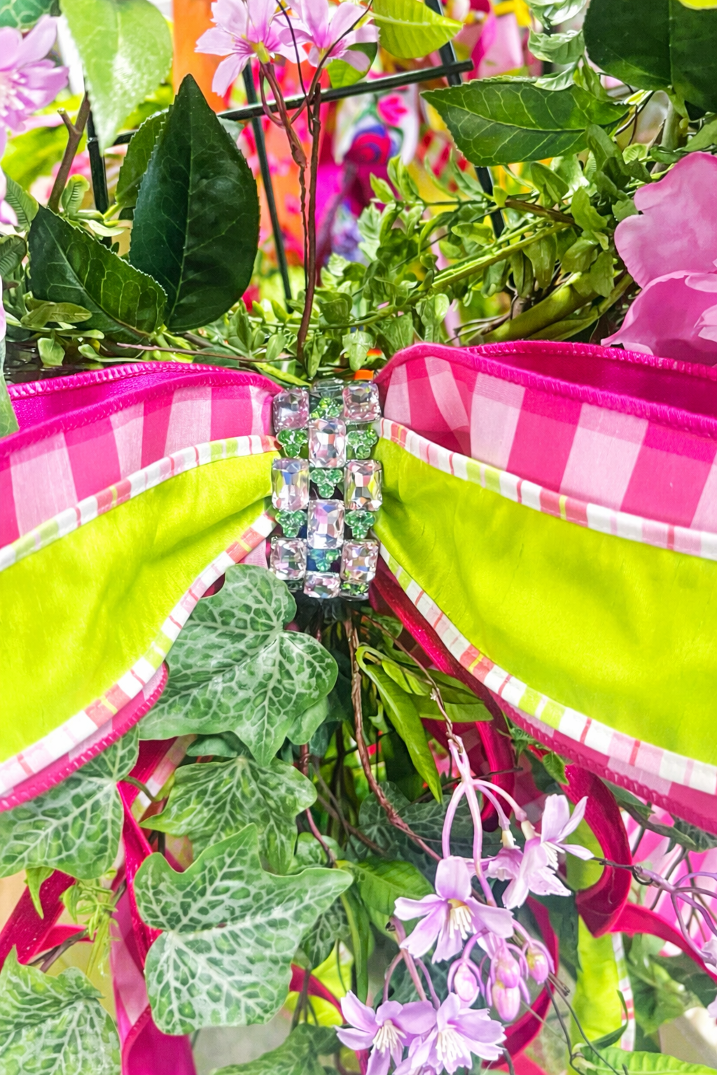 Blooming Ivy Garden Wreath