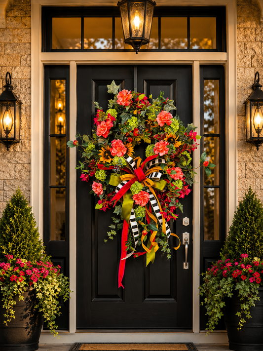 The Summer Fall Wreath