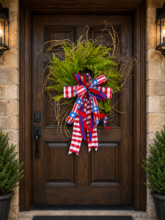 Liberty Fern Wreath