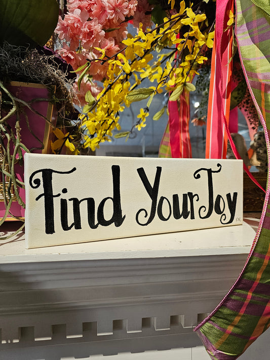 Find Your Joy Canvas