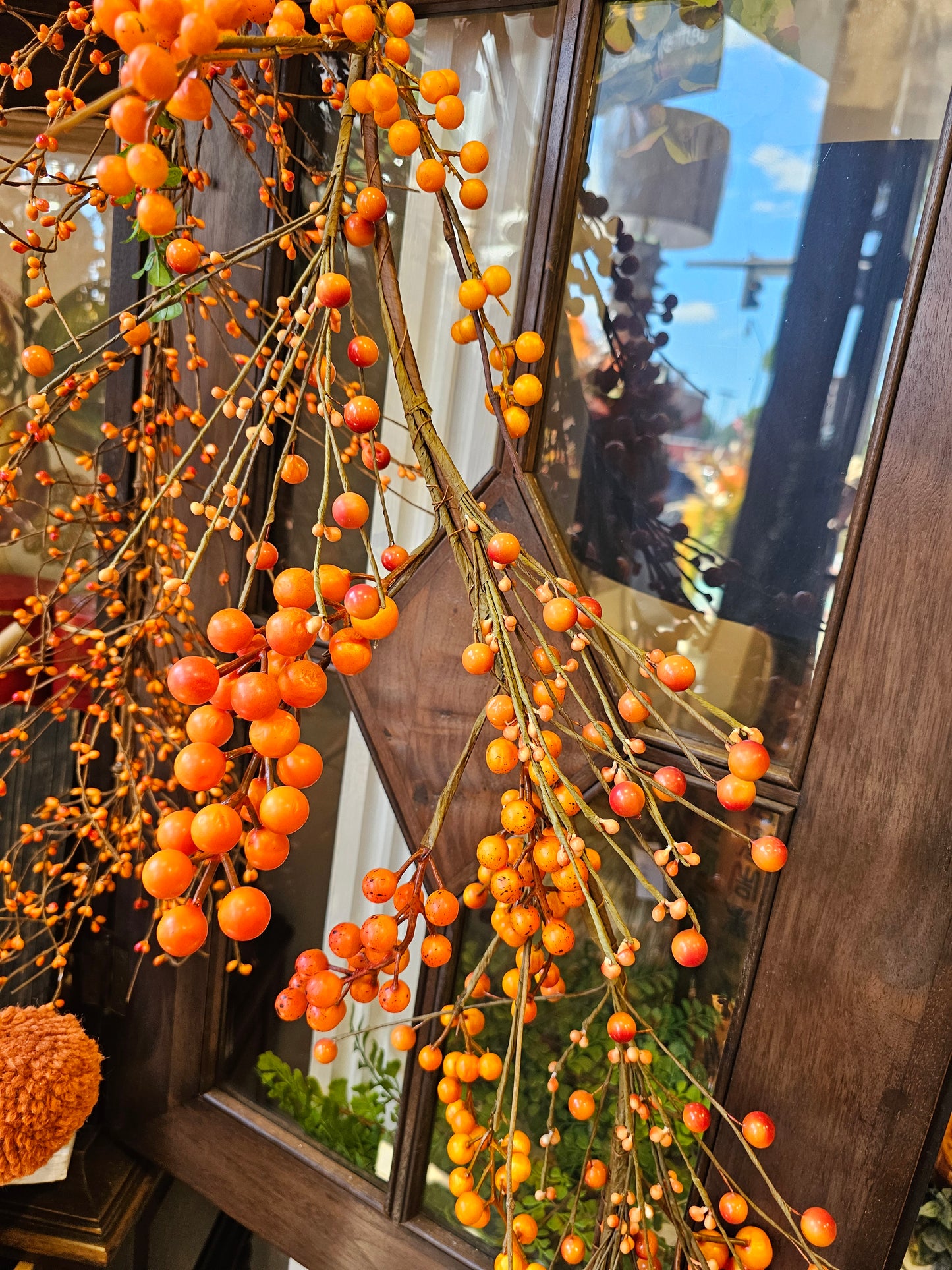 Chunky Orange Berry Garland