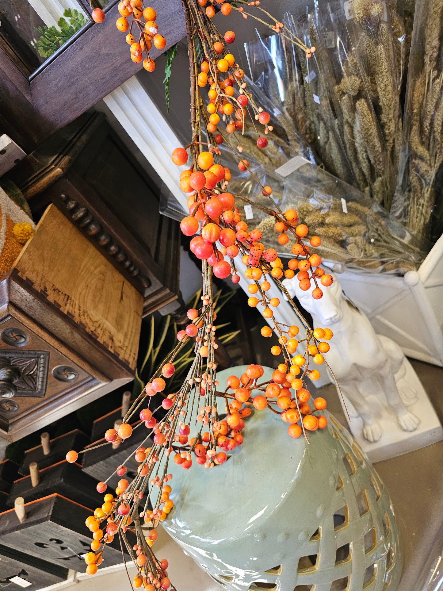 Chunky Orange Berry Garland