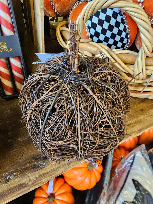 Twig Pumpkin
