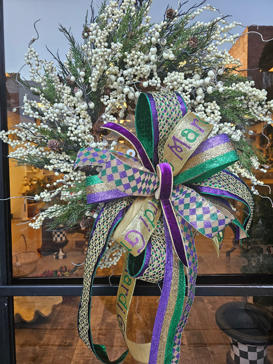 Mardi Gras Bow