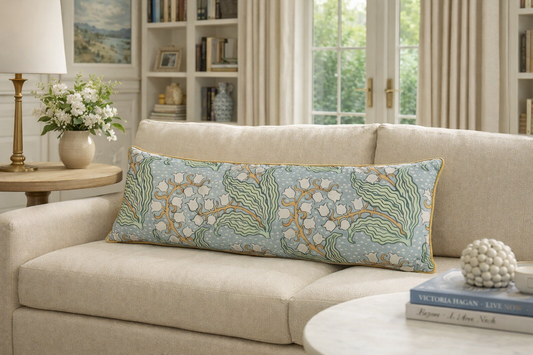 Floral Lumbar/Body Pillow