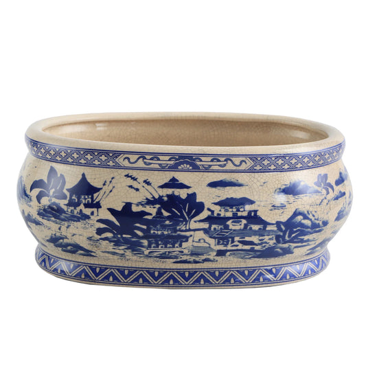 Oval Chinoiserie