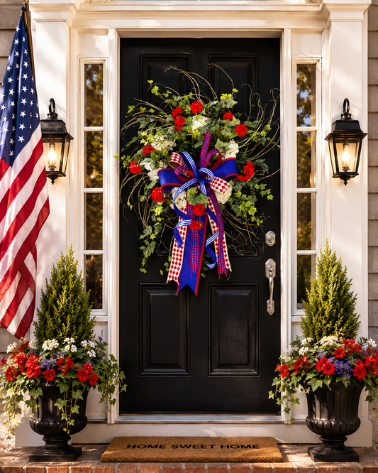 Summer Freedom Wreath