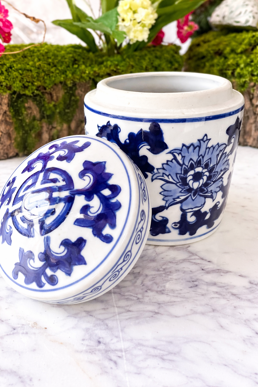 Blue & White Jar
