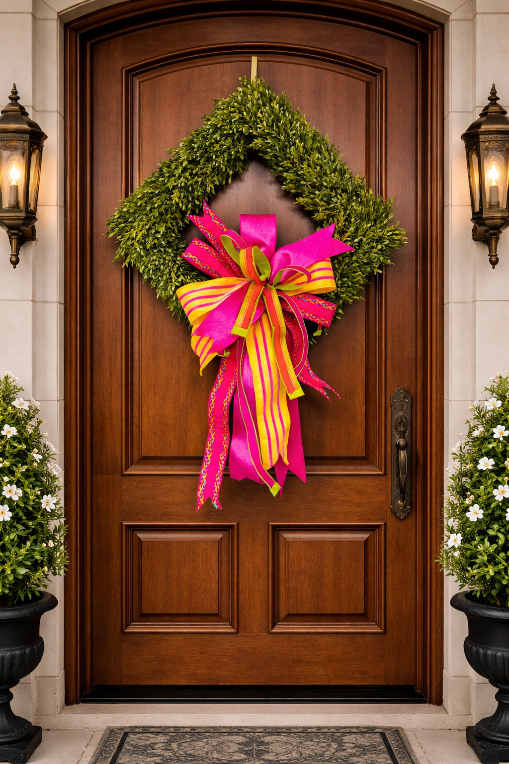 Carolina Spring Charm Wreath