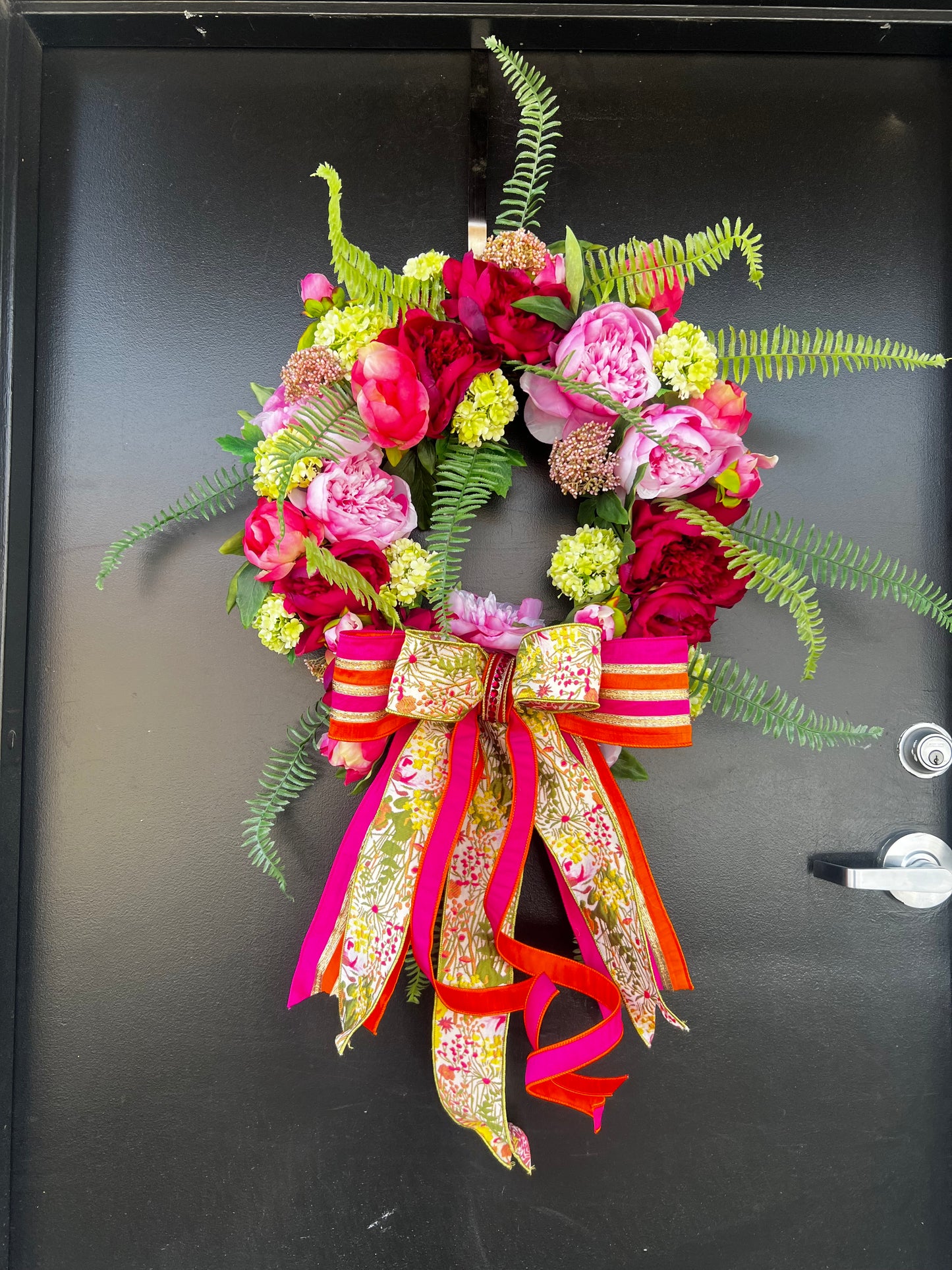 Floral Fern Wreath