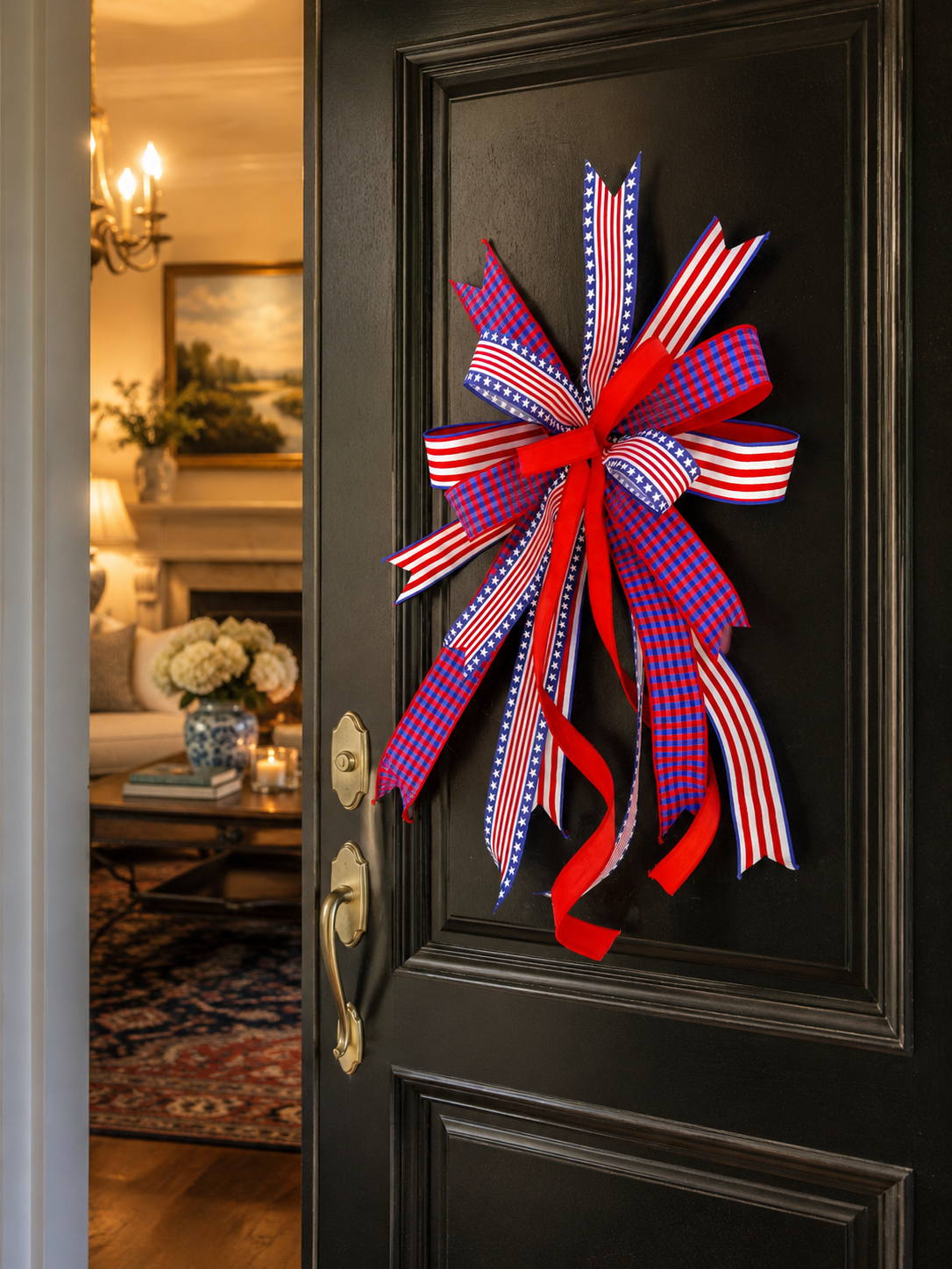 Stars Stripes Bow