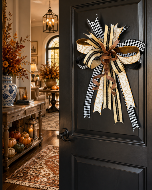 Chestnut Champagne Bow