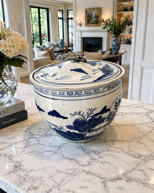 Blue Canton Container