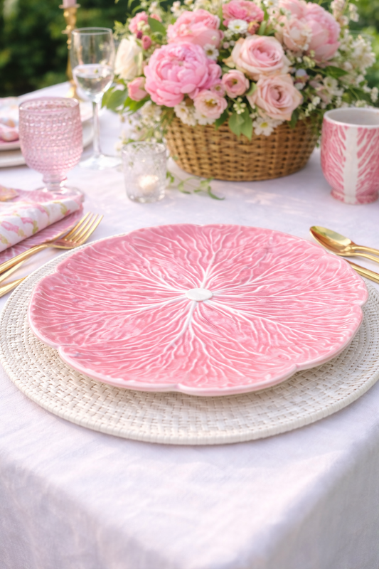 Pink Cabbage Dinner Plate 3d