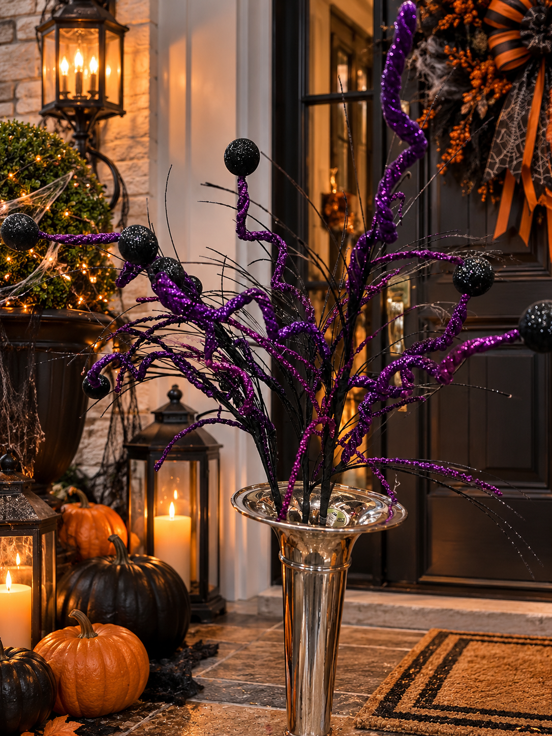 32” Glitter Halloween Spray
