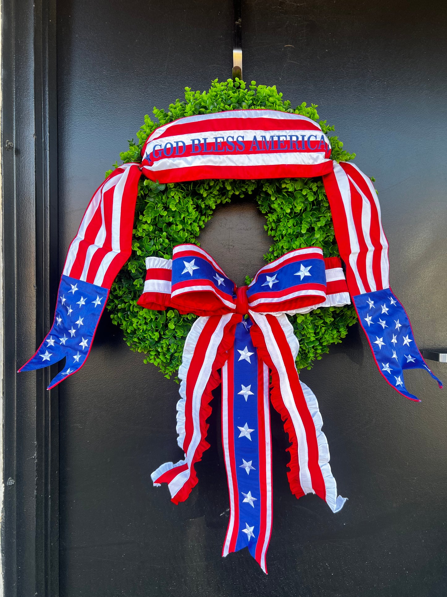 God Bless America Wreath