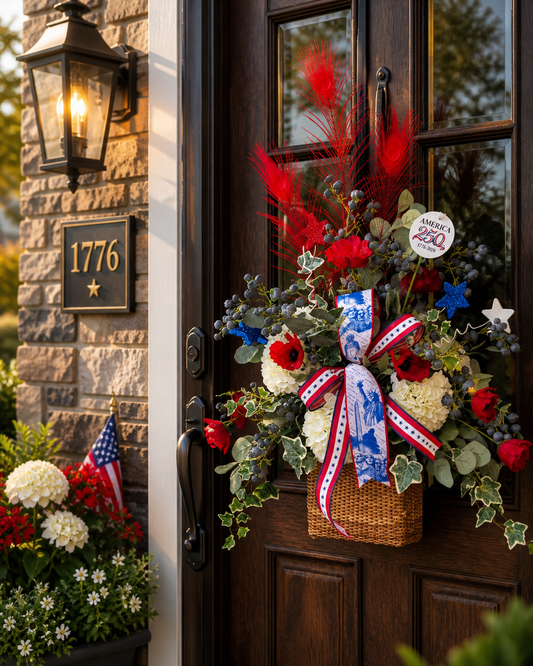 Liberty Garden Entry Basket
