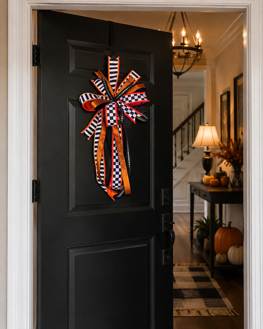 Midnight Mischief Bow 🎃🖤