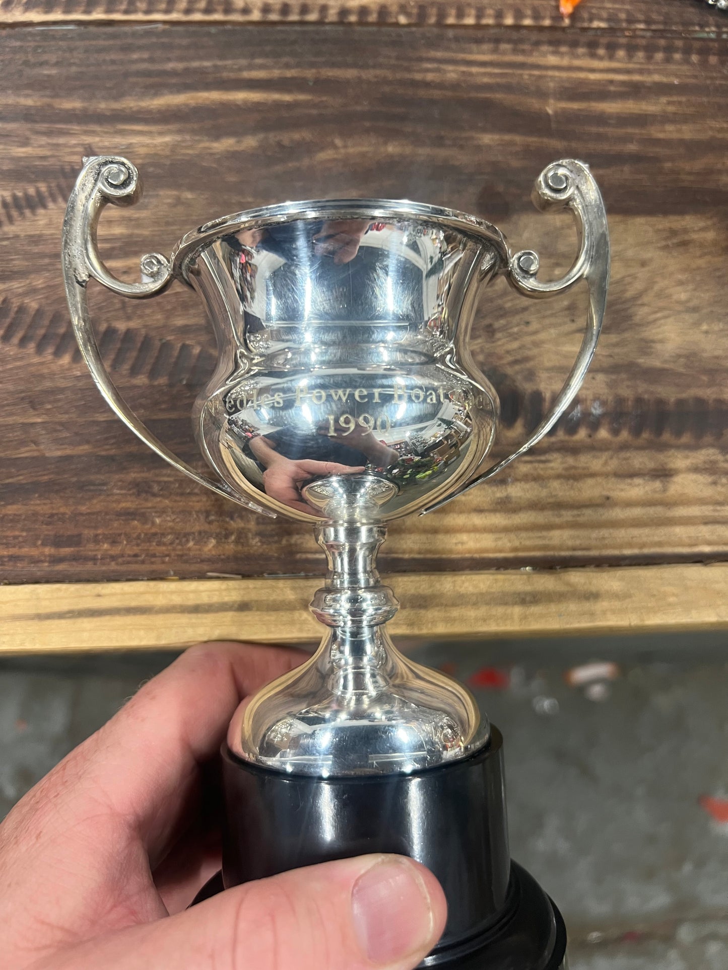 Vintage Silver-Plated Trophy