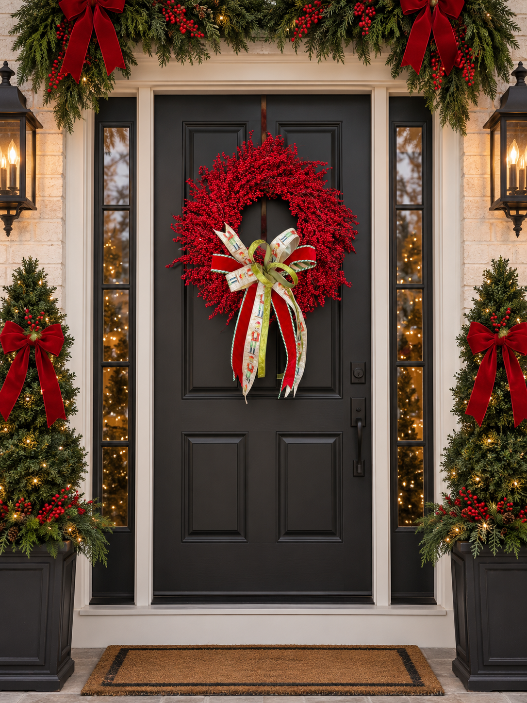 Merry & Bright Berry Wreath