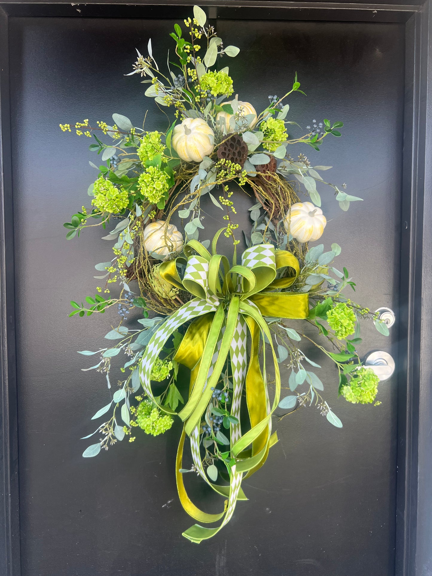 Sage & Ivory Harvest Wreath