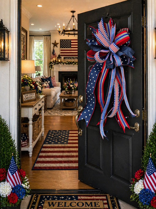 Stars and Stripes Bow