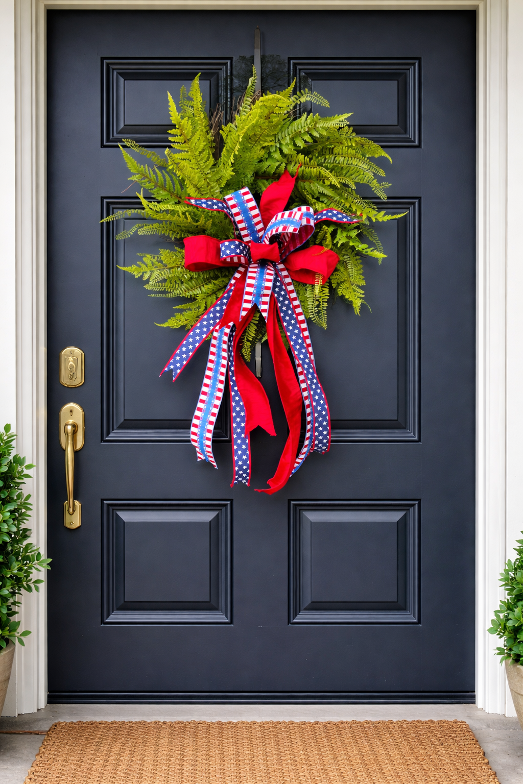 All-American Fern Classic wreath