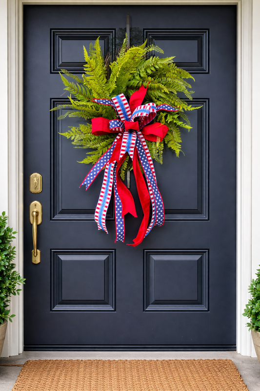 All-American Fern Classic wreath