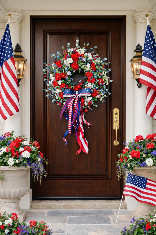 Freedom Bloom Wreath
