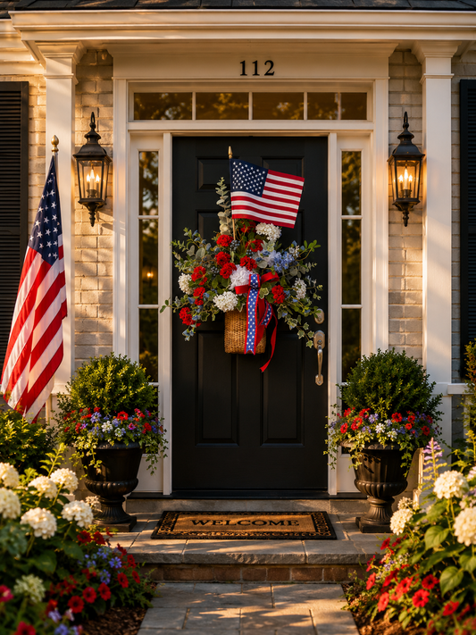 The Victory Flag Basket