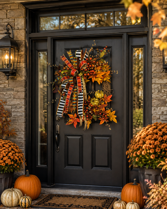 Maple & Market Wreath