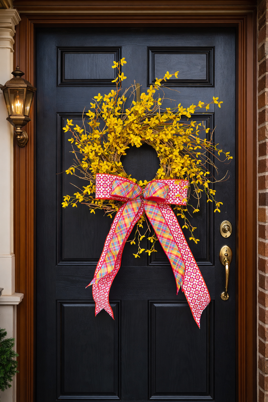 Forsythia Wreath