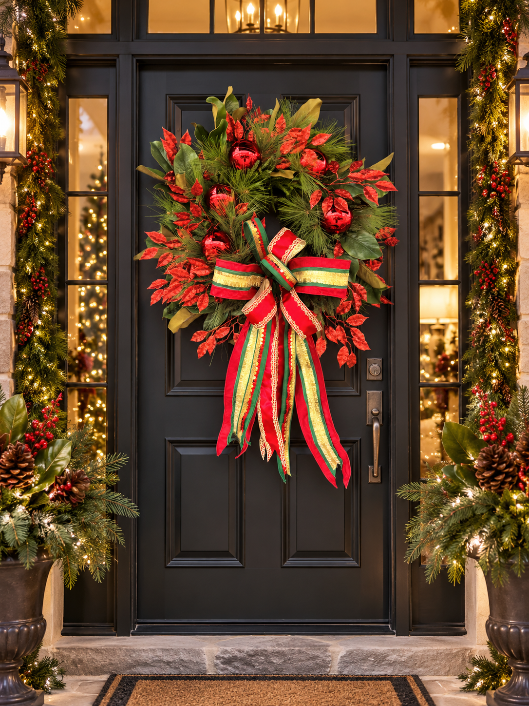 Christmas Grandeur Wreath. 🎄✨