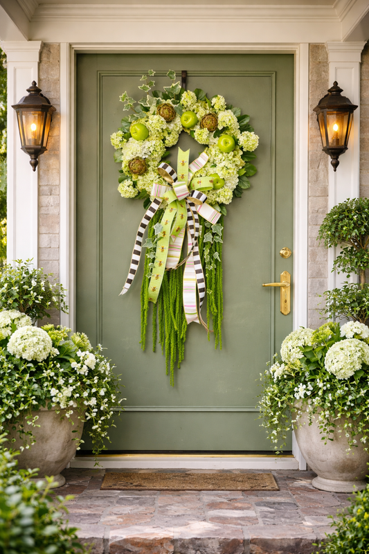 Verdant Orchard Wreath
