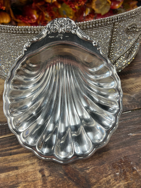 Vintage Silver-Plated Baptismal Shell (6)
