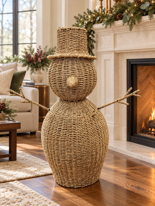 3’ Woven Snowman (PICKUP ONLY)