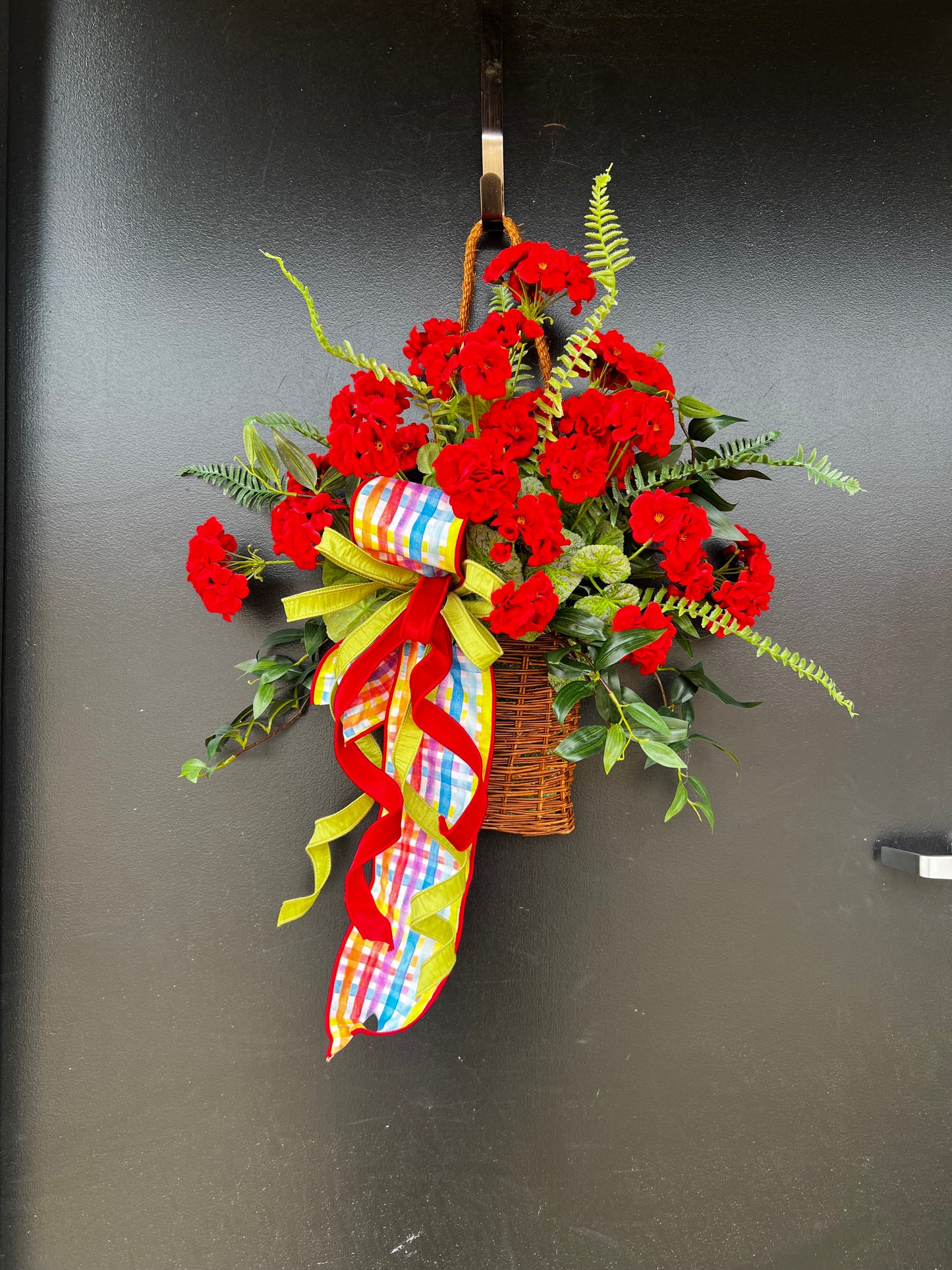 Front Porch Firecracker Nantucket Basket