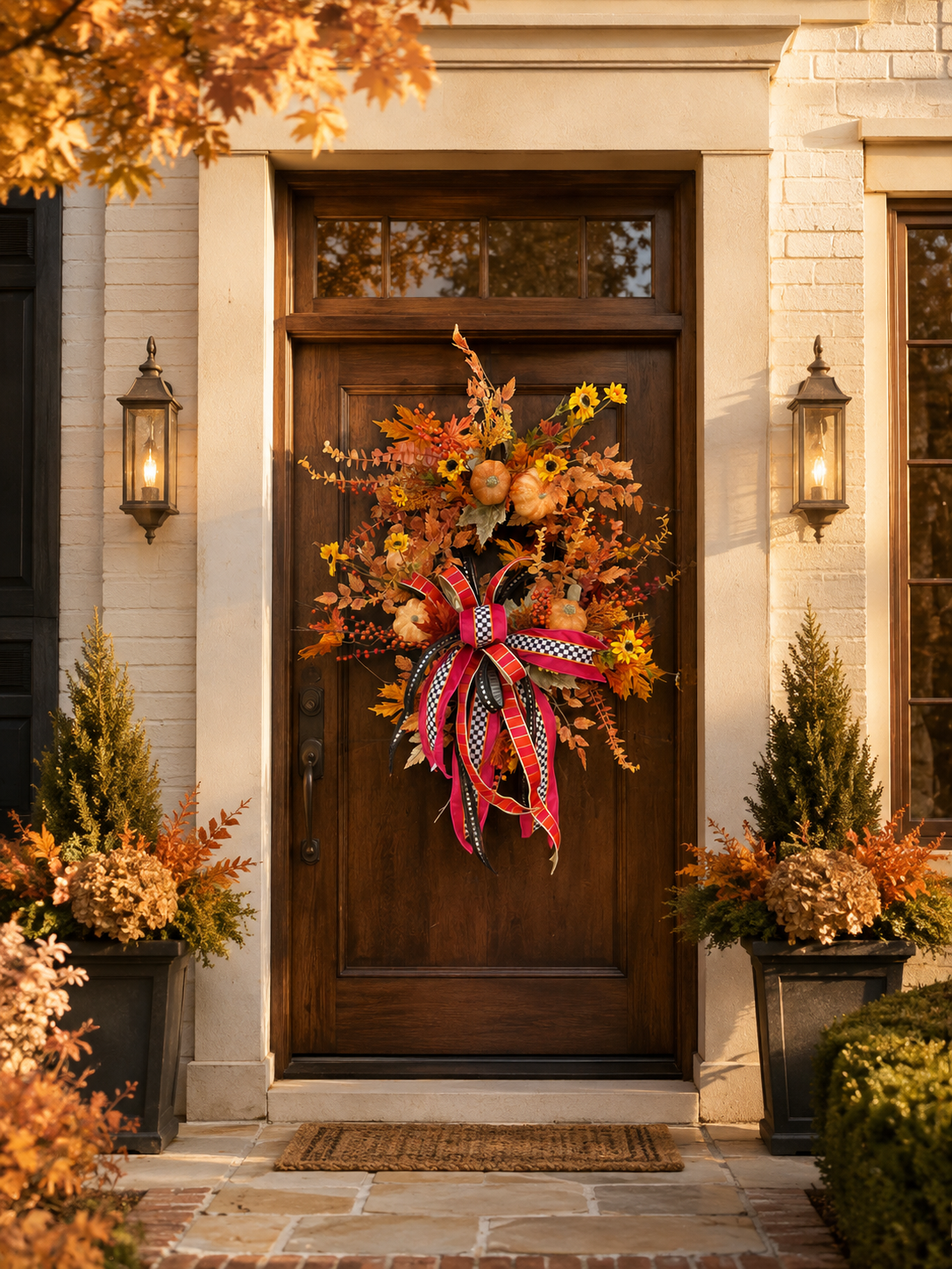 Autumn Opulence Wreath 🍁✨