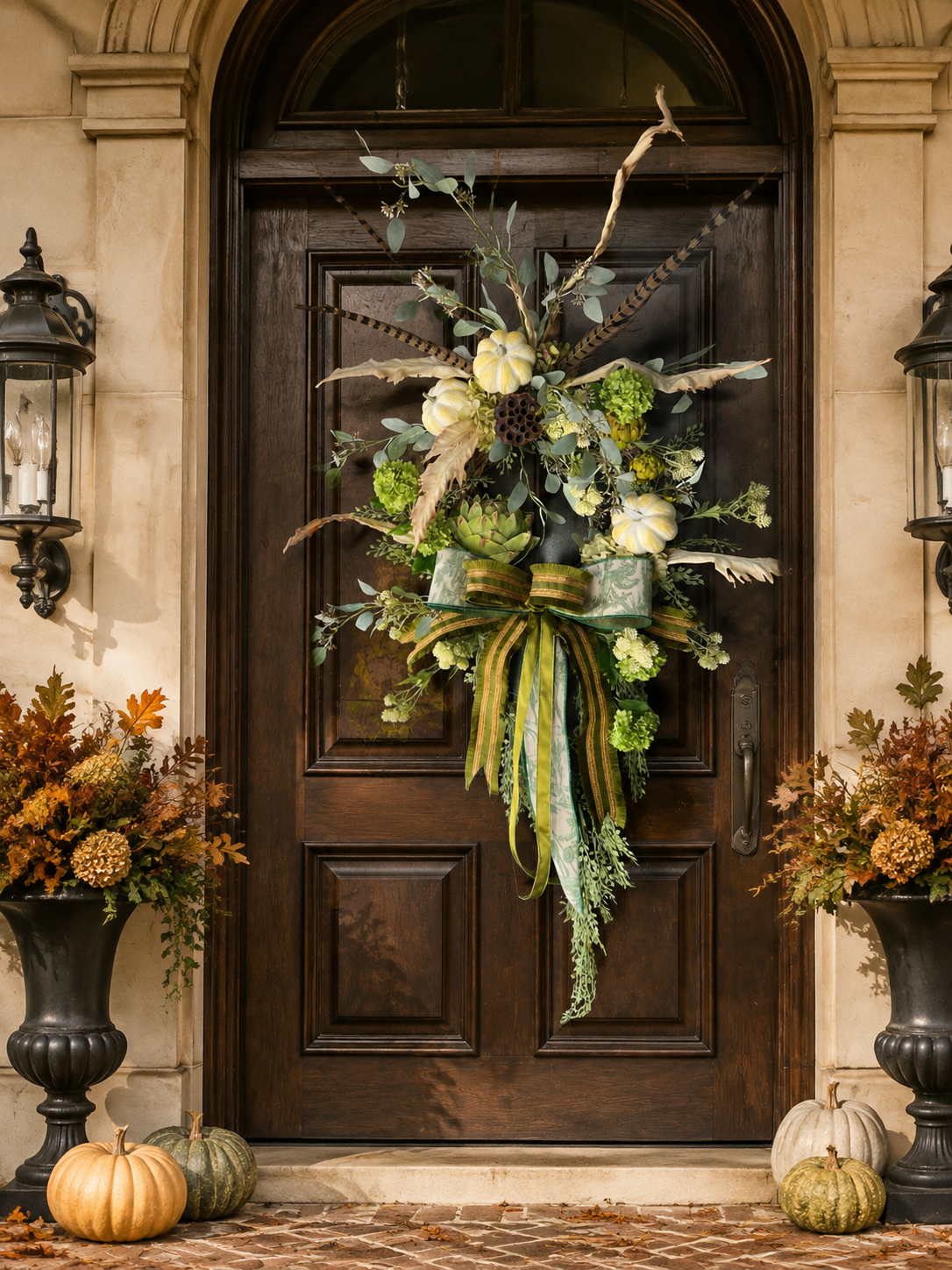 The Grand Estate Harvest Wreath 🍂