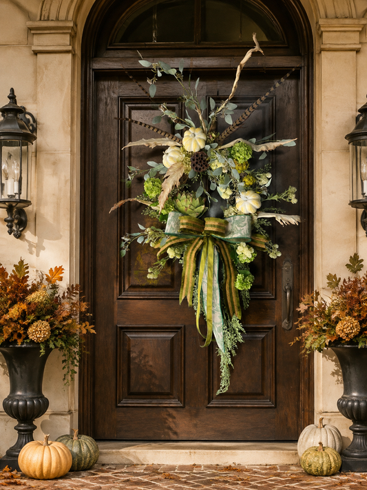 The Grand Estate Harvest Wreath 🍂