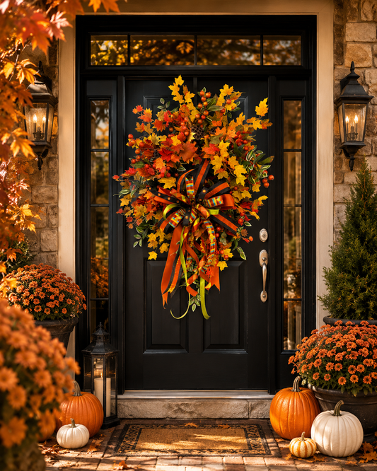 Autumn Ember Wreath 🍁
