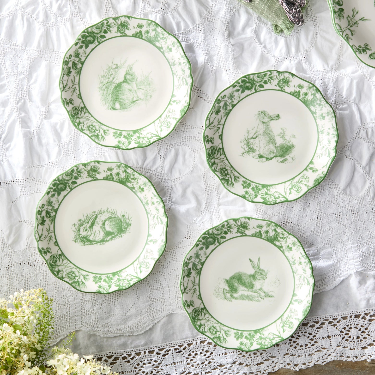 Bunny Salad Plate 8.5 inch – Jeffrey Surles Living