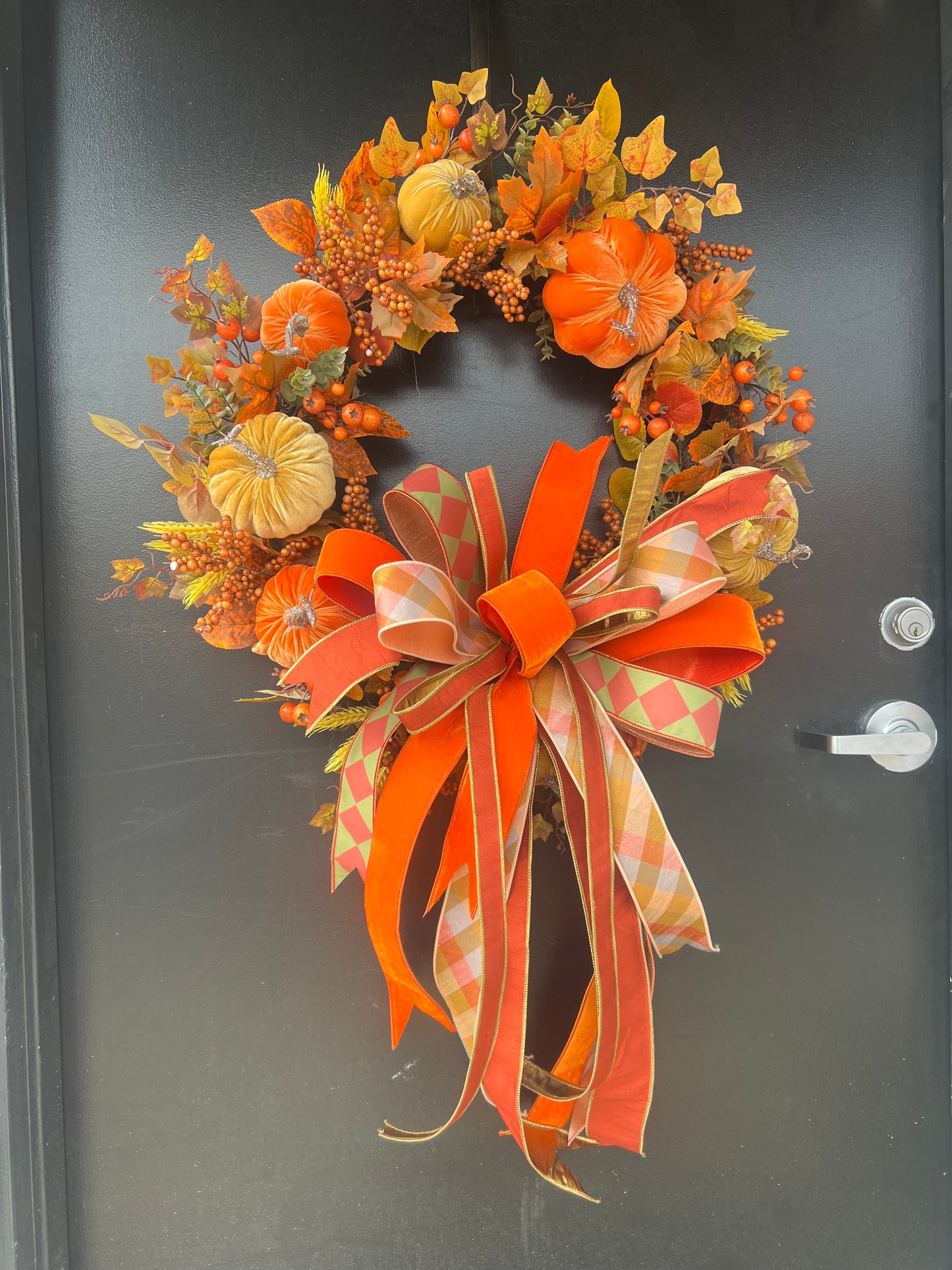 Pumpkin Spice Harvest Wreath 🍂🎃