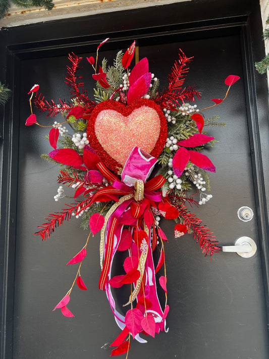 Sweetheart Sparkle Wreath