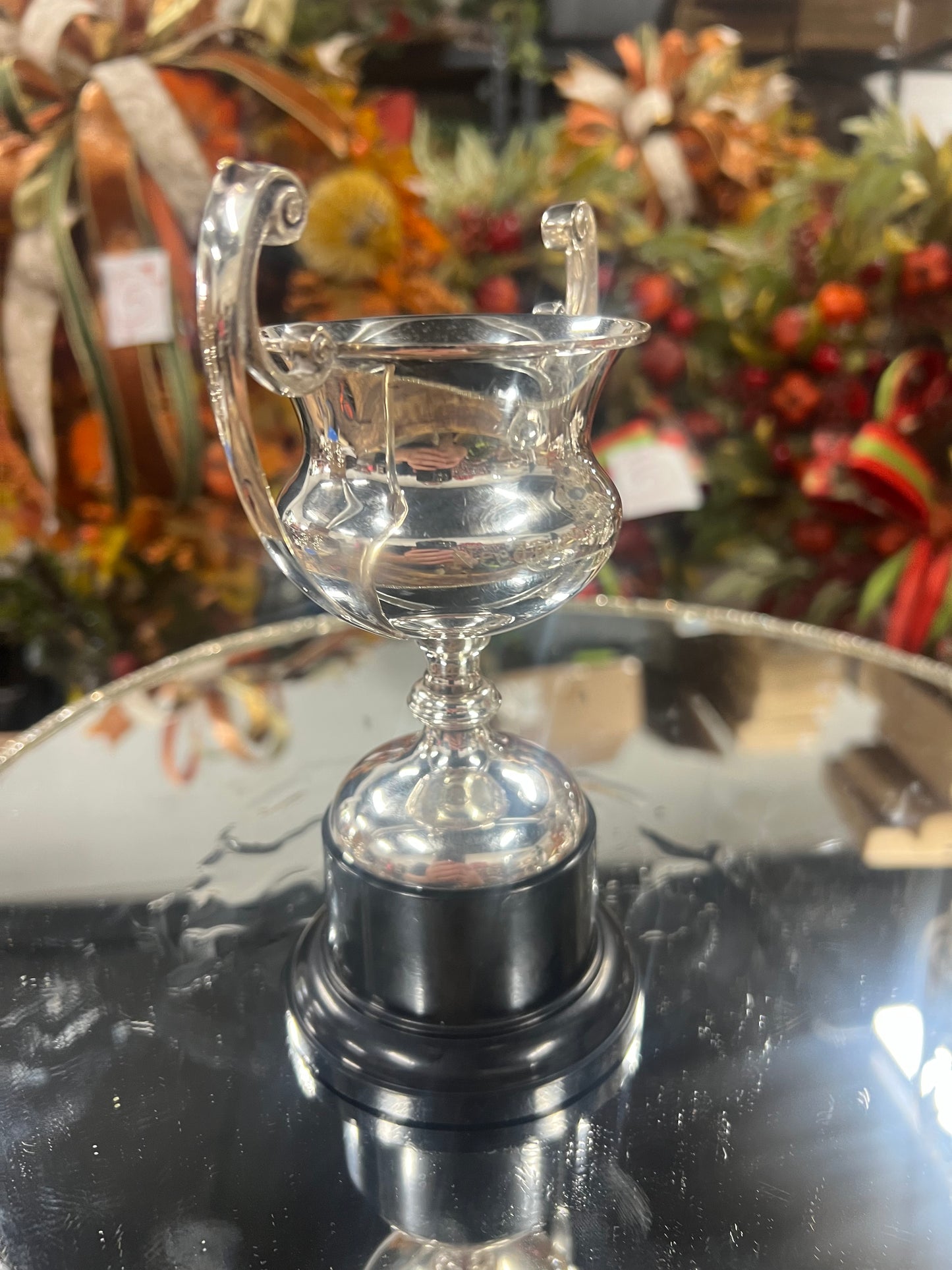 Vintage Silver-Plated Trophy