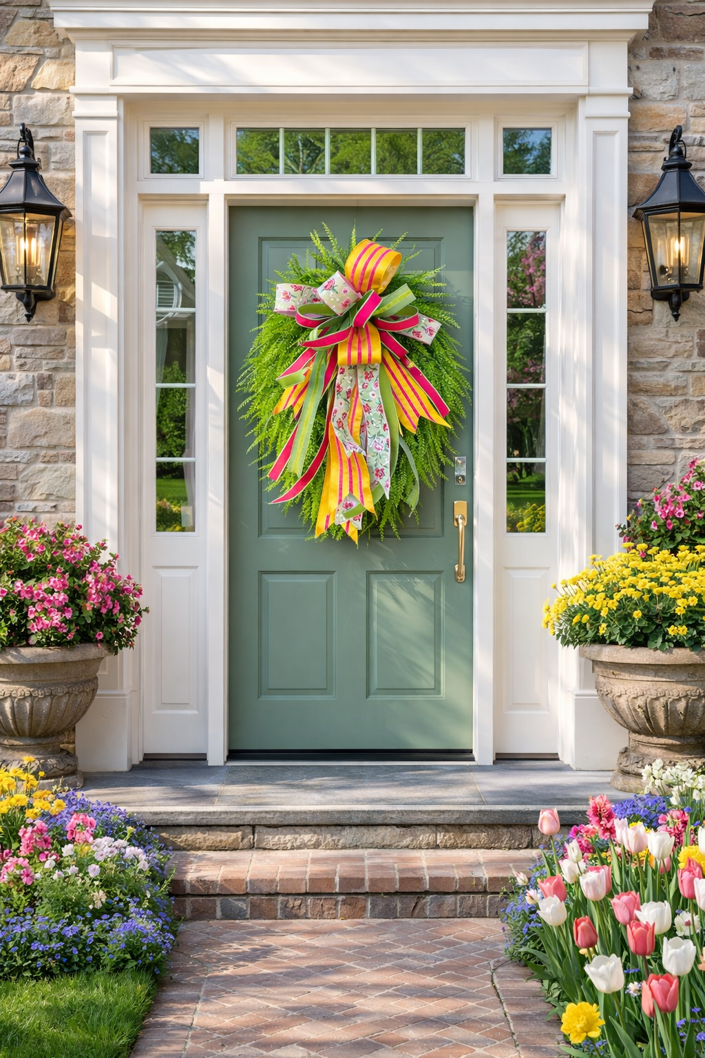 Verdant Garden Estate Wreath