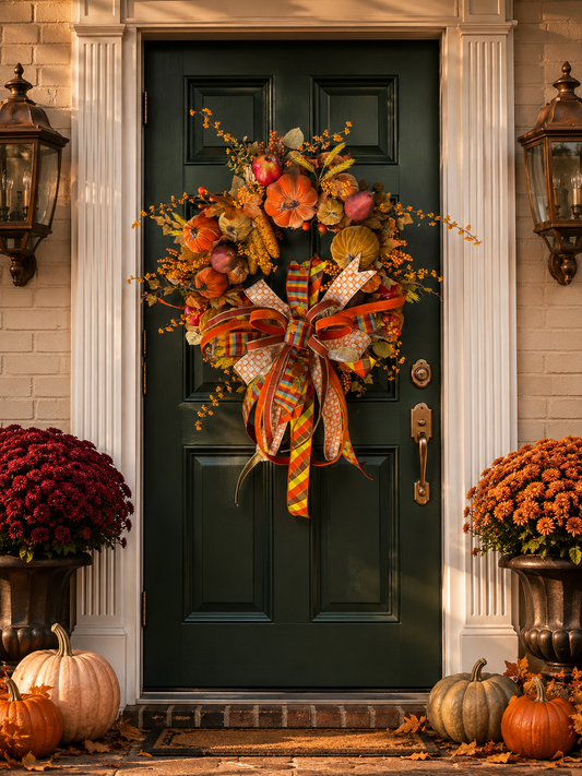 The Bountiful Harvest Wreath
