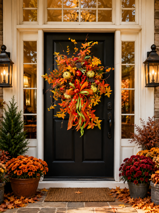 Fall’s Finest Welcome Wreath