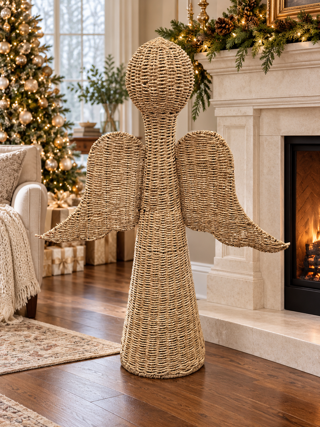 4’ Woven Angel (Pickup Only)